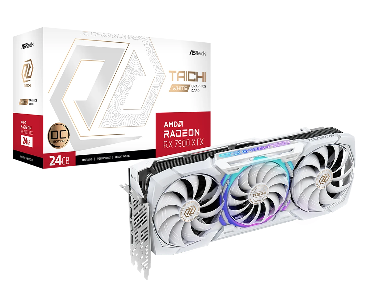ASRock AMD Radeon RX 7900 XTX Taichi White 24GB OC